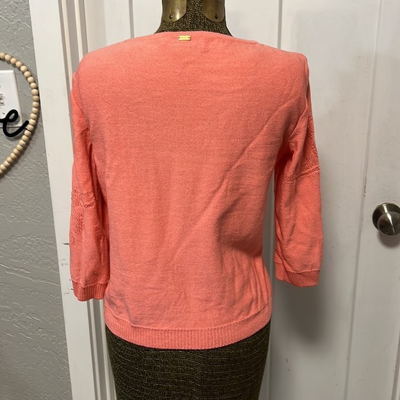 ST.JOHN WOOL KNIT YELLOW LABEL TOP SMALL - Picture 12 of 16